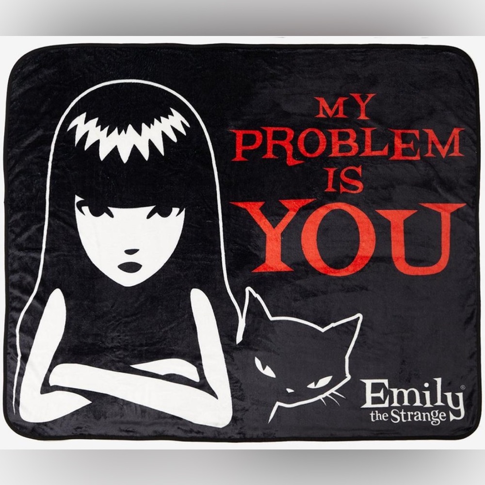 Black and Red Blanket